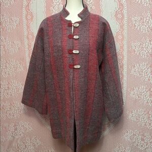 Vintage Handwoven Wool Coat | Florence Anderson